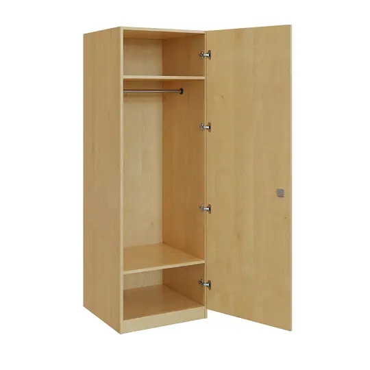 Q 11-60 skříň šatní, 1-dvéřová, 600x600x1800mm, javor horský